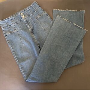 We the Free Bareback High Waisted Flare Jeans